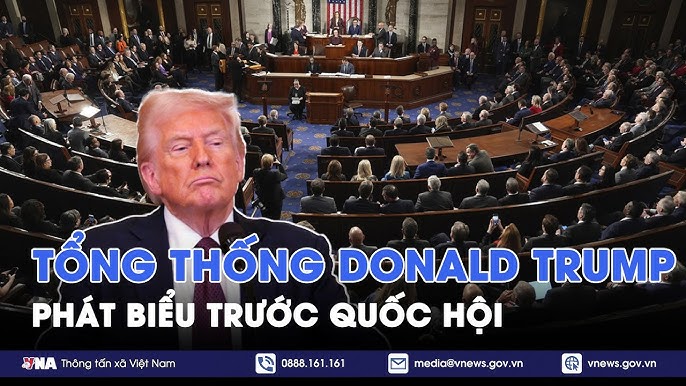 Chính thức- Tổng thống Donald Trump phát biểu trước Quốc hôi